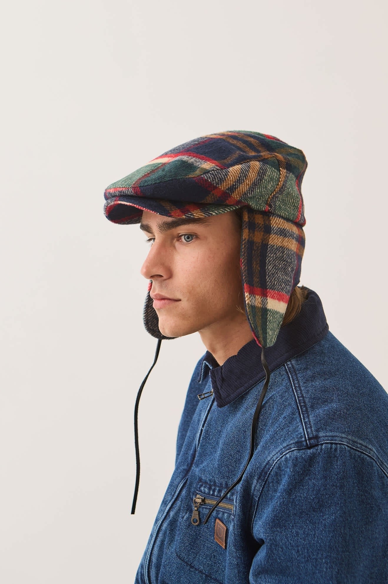 Brixton Barrel Earflap Flat Cap - City Hatters