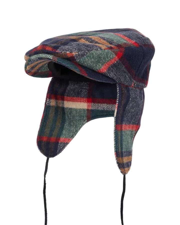 Brixton Barrel Earflap Flat Cap - City Hatters