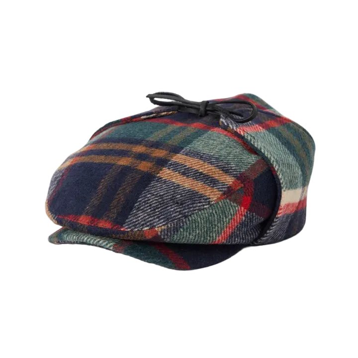 Brixton Barrel Earflap Flat Cap - City Hatters