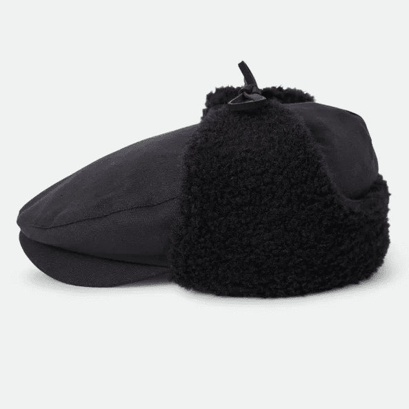 Brixton Barrel Earflap Flat Cap - City Hatters