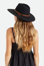 Brixton Field Broad Brim Unisex Fedora - City Hatters