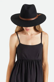 Brixton Field Broad Brim Unisex Fedora - City Hatters