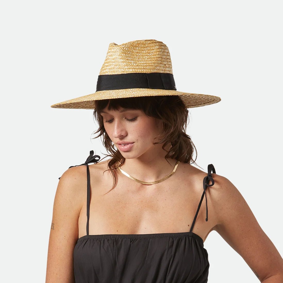 Brixton Joanna Straw Sun hat - City Hatters