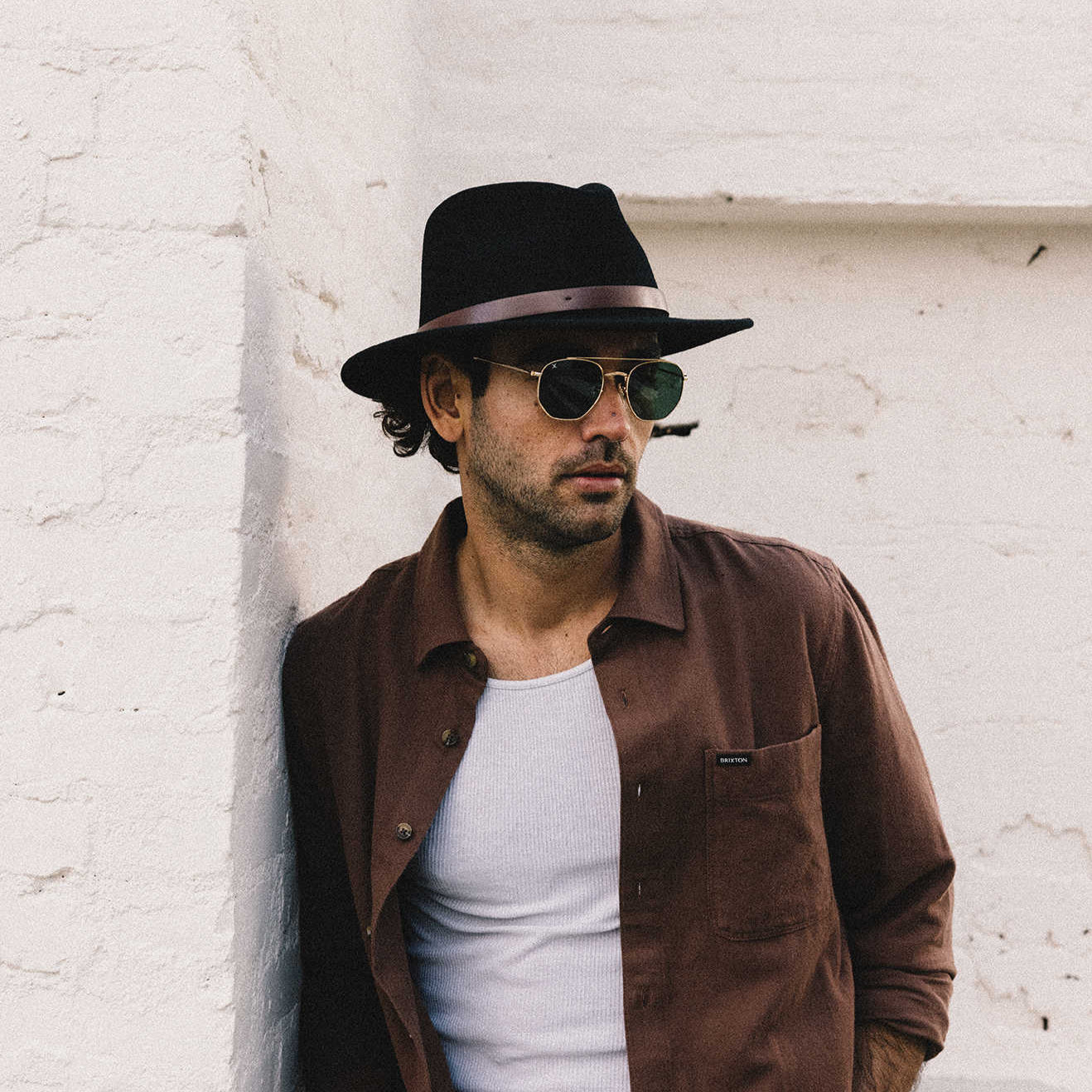 Brixton Messer Fedora - Standard - City Hatters