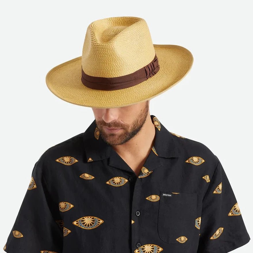 Brixton Reno Straw Hat - City Hatters