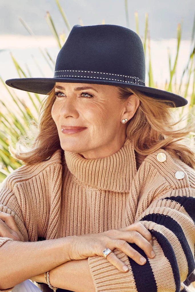 Canopy Bay by Deborah Hutton `Franklin' Ladies Fedora - City Hatters