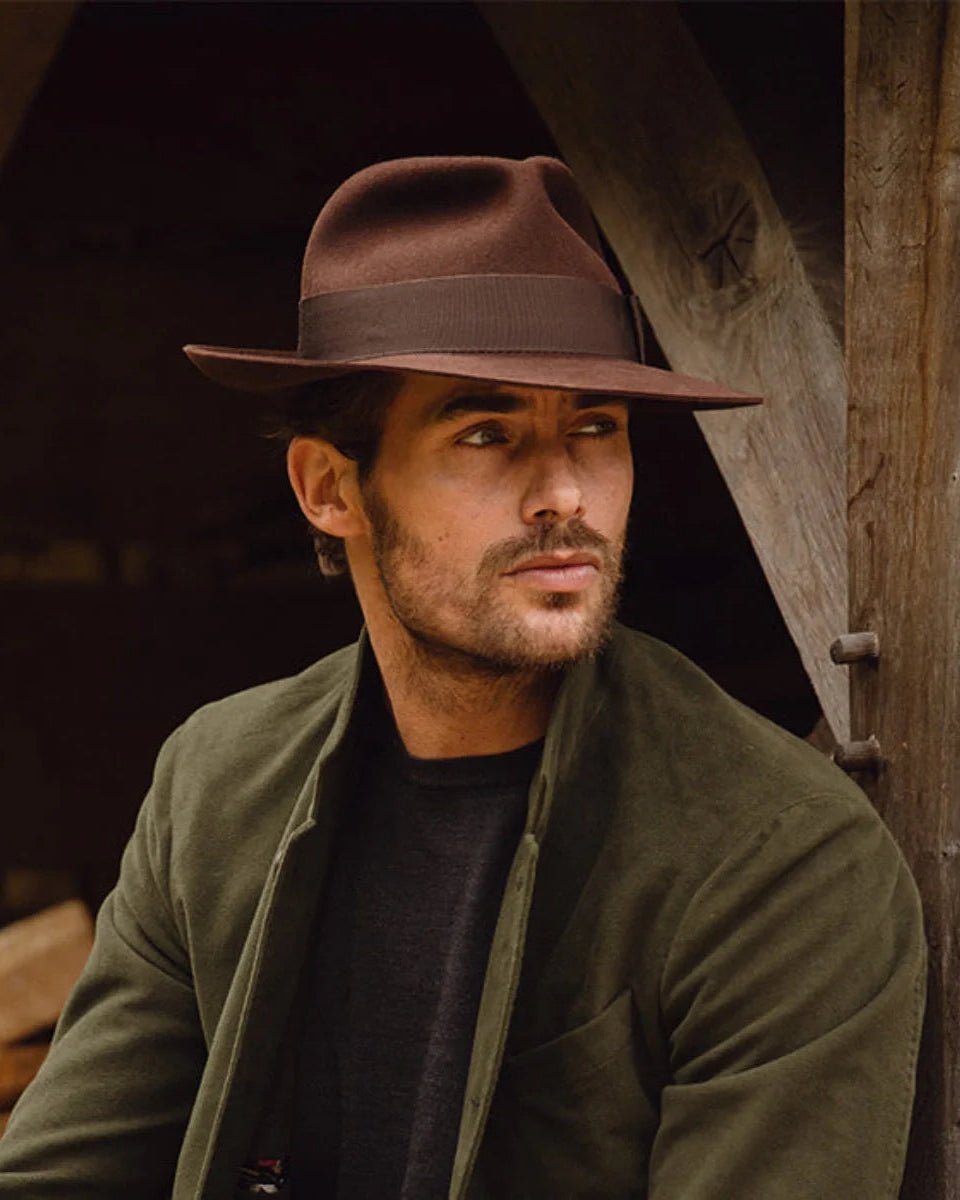 Christys' Classic Fur Felt Fedora - City Hatters