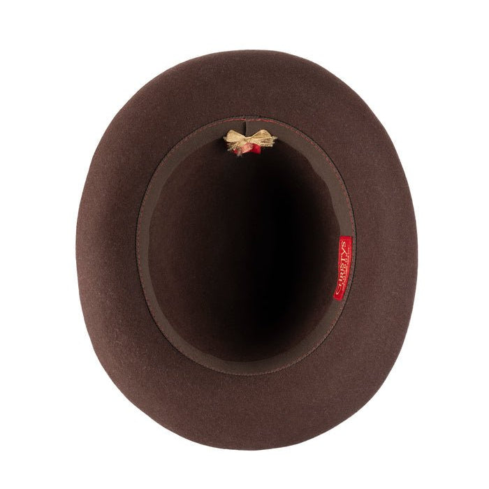 Christys' Foldaway Fur Felt Fedora - City Hatters