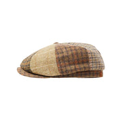 City Hatters Adam Patchwork Baker Boy Cap - City Hatters