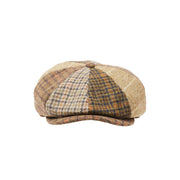 City Hatters Adam Patchwork Baker Boy Cap - City Hatters