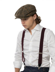 City Hatters Alex Houndstooth Baker Boy - City Hatters