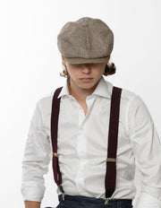 City Hatters Tommy Irish Linen Caddy Cap - City Hatters