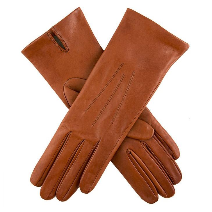 Dents Felicity Women's Silk-Lined Leather Gloves - City Hatters