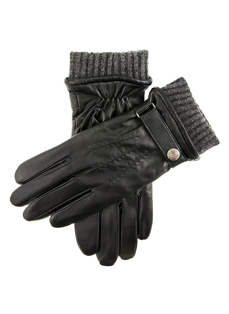 Dents Henley Men's Warm - Lined Touchscreen Leather Gloves - City Hatters