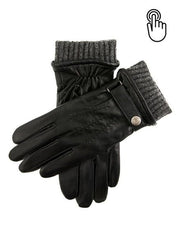 Dents Henley Men's Warm - Lined Touchscreen Leather Gloves - City Hatters