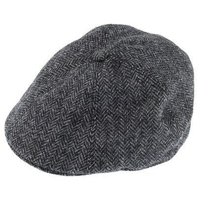 Dents Longham Tweed Drivers Cap - City Hatters