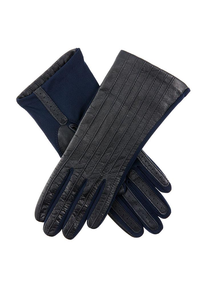 Dents Olivia Leather and Elastane Gloves - City Hatters