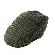 Dents Shearwater Dogstooth Check Flat Cap - City Hatters