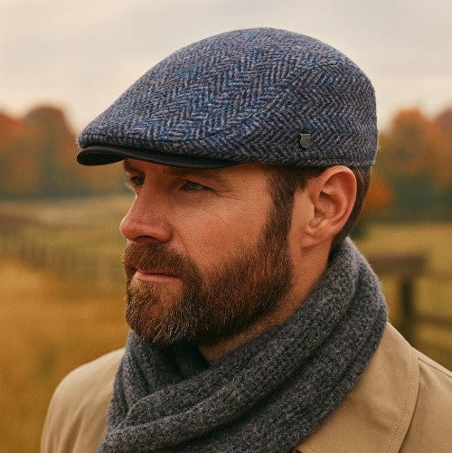 Failsworth Arthur Tweed Flat Cap - City Hatters
