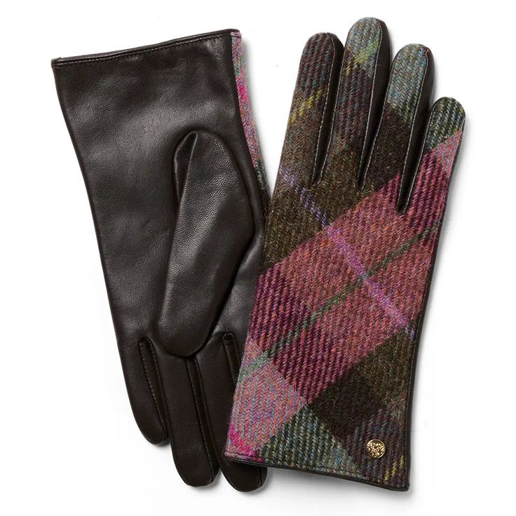 Failsworth Ladies Harris Tweed Gloves - City Hatters