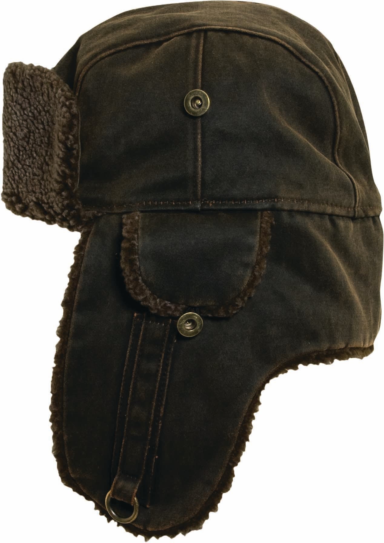 Flinders Distressed Cotton Trooper Cap - City Hatters