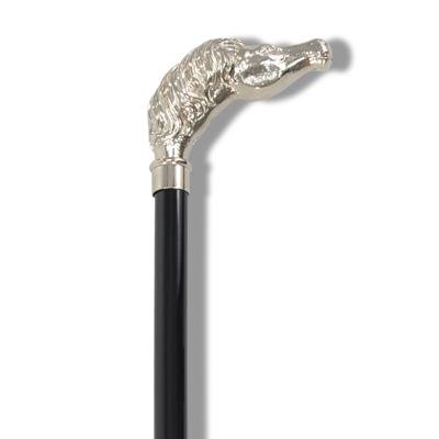 Fox Umbrellas Ltd. Horse Walking Stick - Nickel Finish - City Hatters