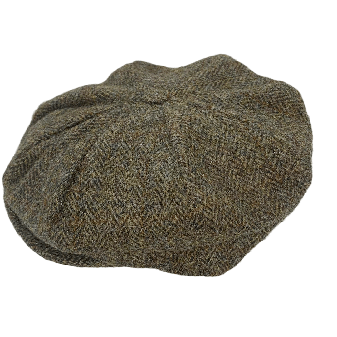 Hanna Tweed 8 - piece Bakerboy Cap - City Hatters