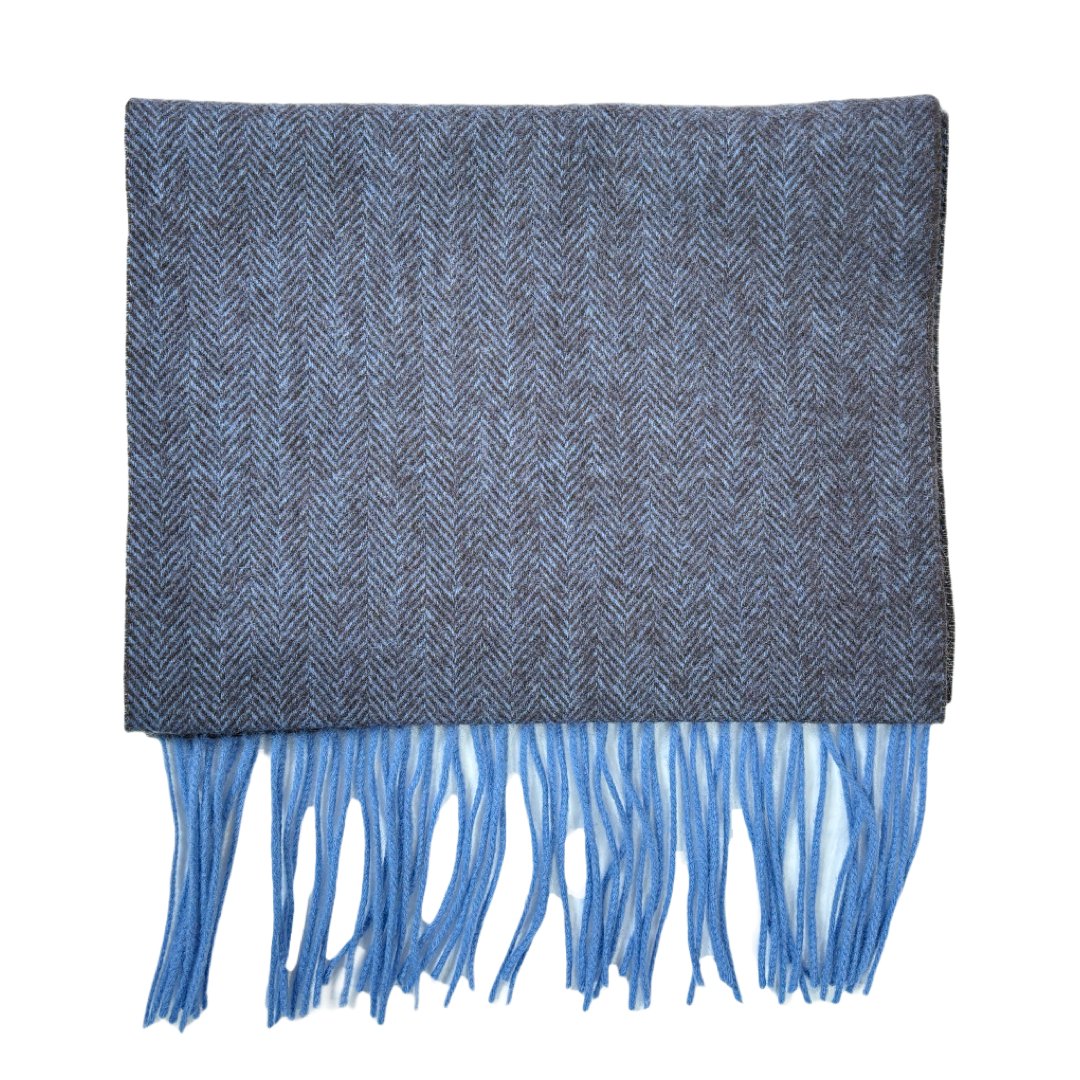 Hemley Chevron Wool Scarf - City Hatters