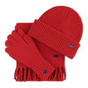 Henry Bucks Merino Wool Beanie Gloves & Scarf Set - City Hatters