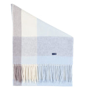 Henry Bucks Merino Wool Check Scarf - City Hatters