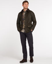 HENRY SARTORIAL X BARBOUR Ashby Wax Jacket OLIVE - City Hatters