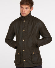 HENRY SARTORIAL X BARBOUR Ashby Wax Jacket OLIVE - City Hatters