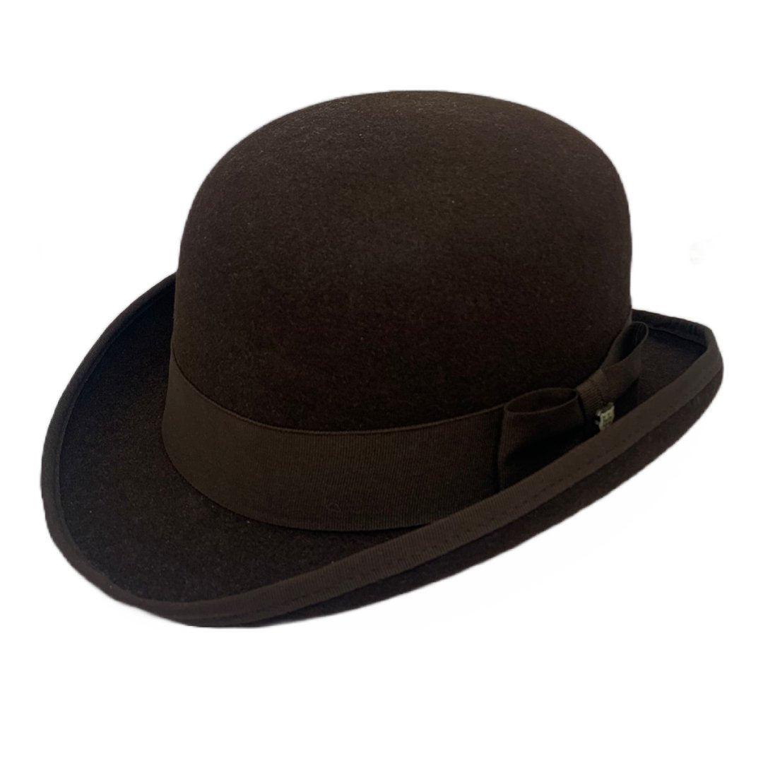 Hills Hats Deluxe Fur - Felt Bowler - City Hatters