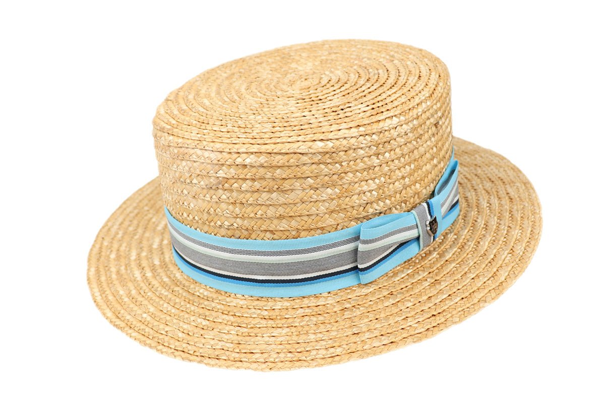 Hills Hats Standard Straw Boater - City Hatters