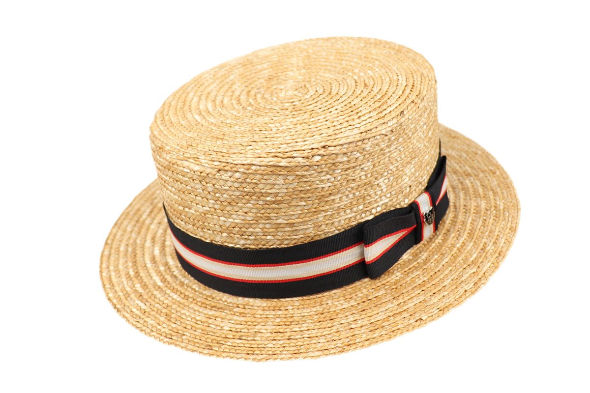 Hills Hats Standard Straw Boater - City Hatters