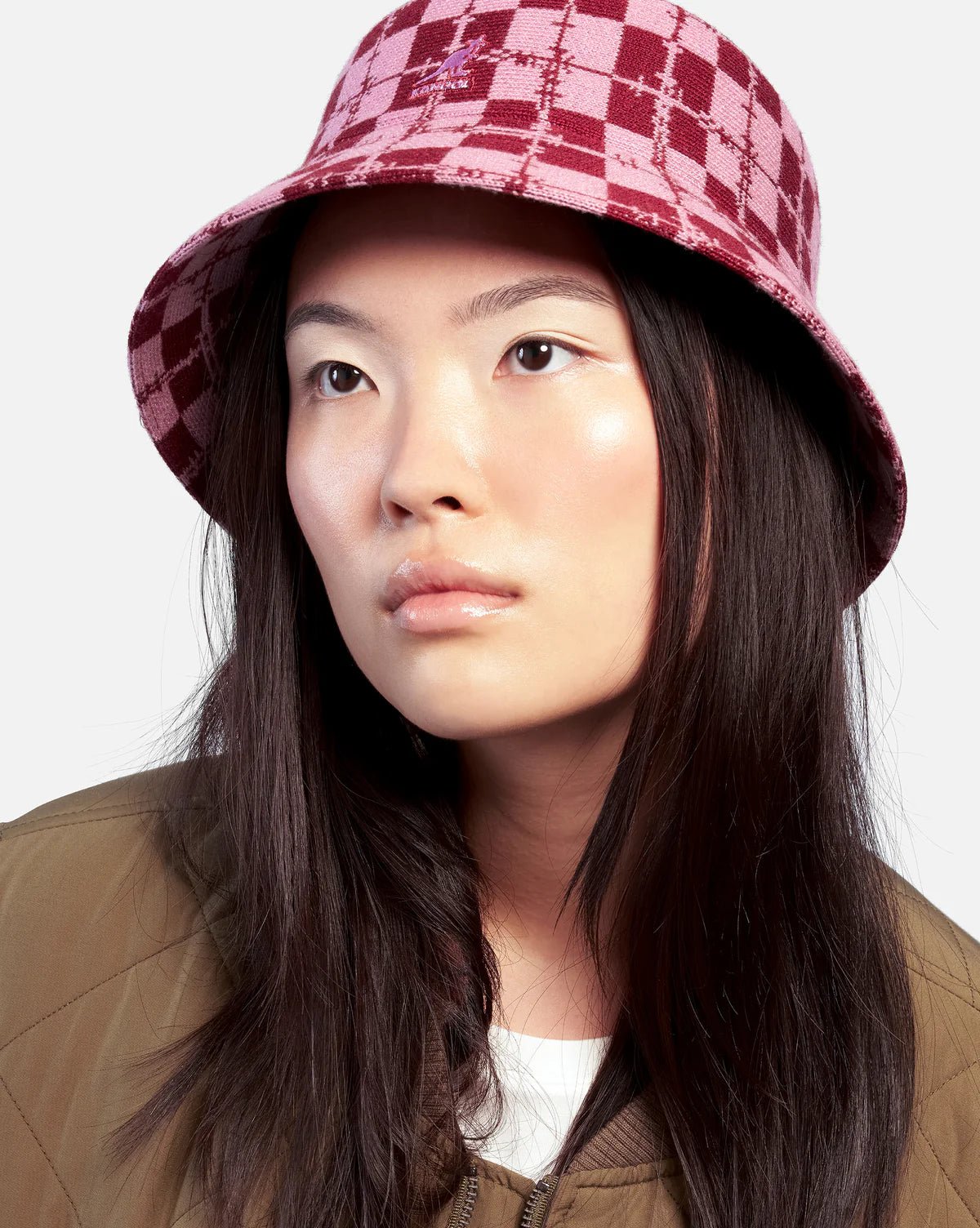 Kangol Barbed Check Bucket Hat - City Hatters