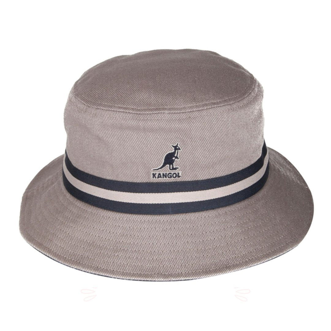 Kangol Stripe Lahinch Bucket Hat - City Hatters