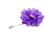 Large Flower Lapel Pin - Lilac - City Hatters