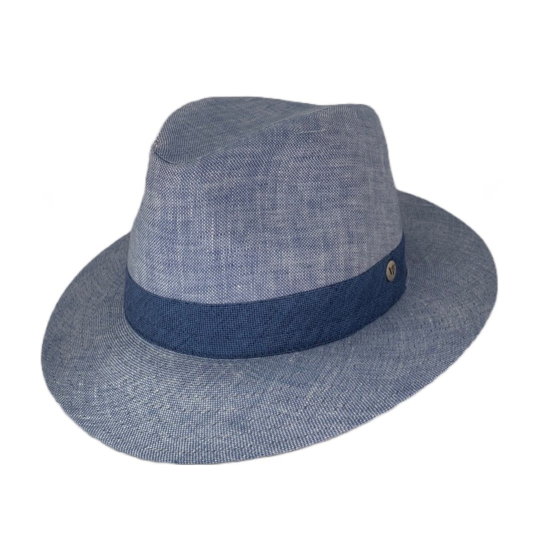 M by Flechet Linen Fedora - City Hatters