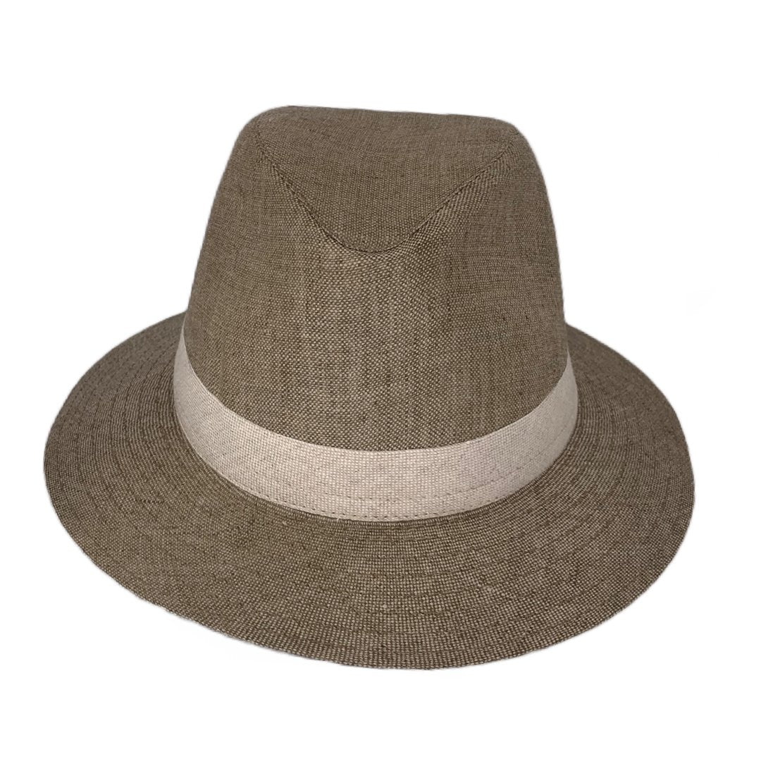 M by Flechet Linen Fedora - City Hatters