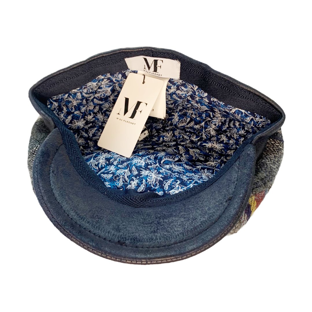 M by Flechet Patchwork Peaky Blinder Cap - City Hatters