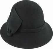 Maddison Avenue ‘Luna’ Wool Felt Cloche - City Hatters