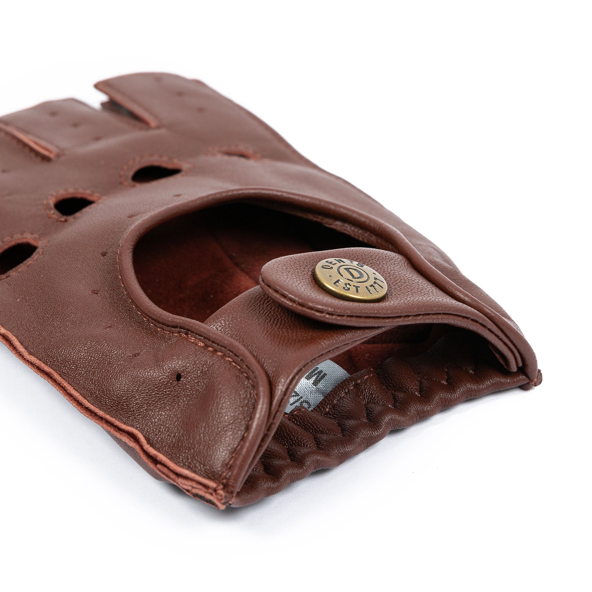 Dents Snetterton Men's Fingerless Leather Driving Gloves