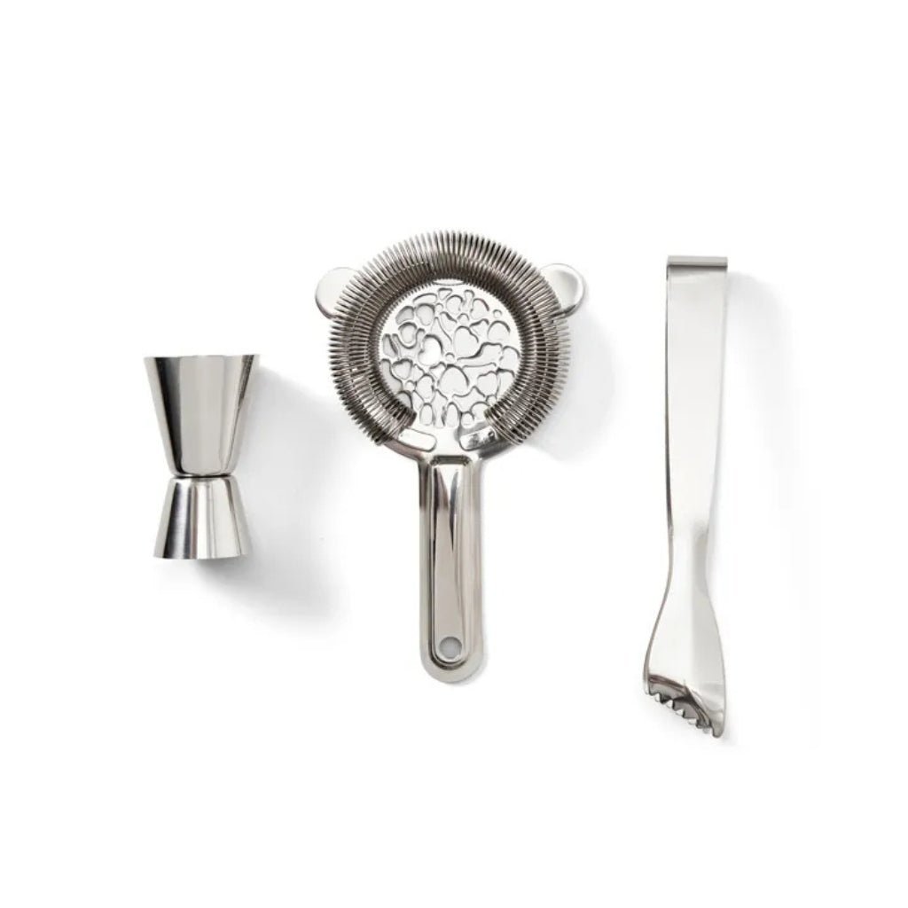 Printworks Essential Cocktail Tools SILVER - City Hatters