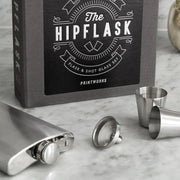 Printworks Essential Hip Flask SILVER - City Hatters