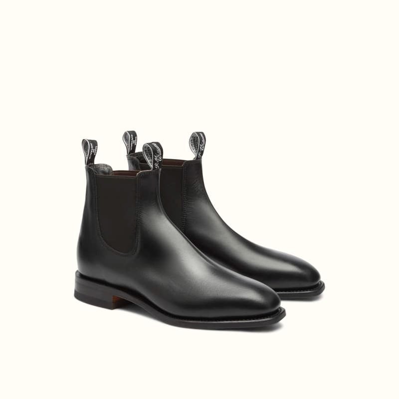 R.M. WILLIAMS Dynamic Flex Craftsman Boots BLACK (*In - Store Only) - City Hatters