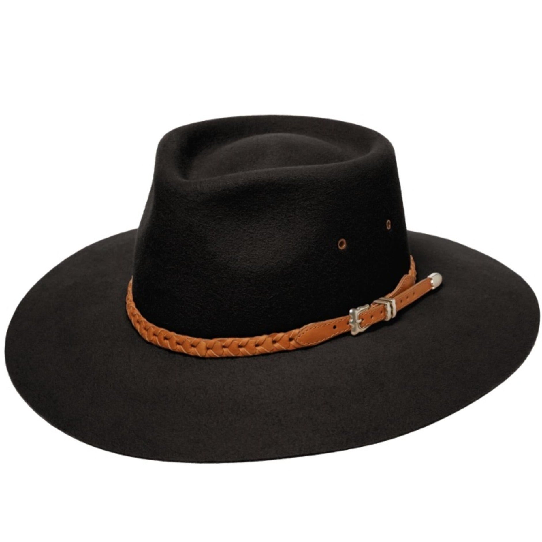 Statesman `Cattleking' Fur Felt Country Hat - City Hatters