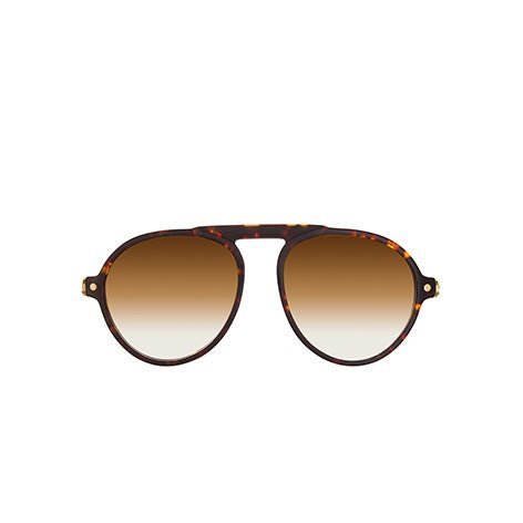 STEFANO RICCI Legend Sunglasses BROWN - City Hatters