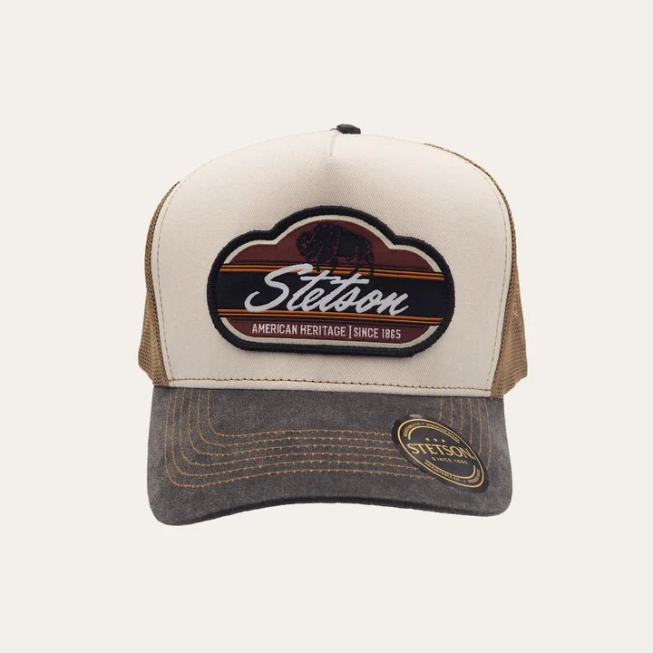 Stetson Bison Trucker Cap - City Hatters