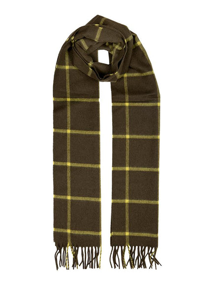 Dents Cashmere Scarf - Bold Check